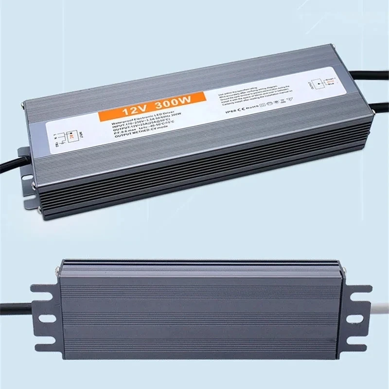 Водонепроницаемый источник питания IP67 IP68 с трансформатором освещения Адаптер из