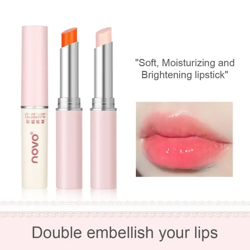 

Color Changing Lip Balm Moisturizing Temperature Change Lipstick Anti-cracking Anti-dry Fade Lip Lines Hydrating Lip Care Makeup