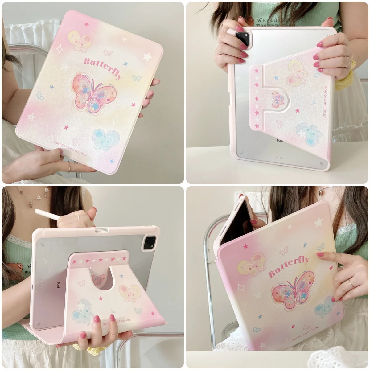 Новый планшетофон для iPad 2024 Air Pro 11 12 9 13 Φ 10 2 7 5th 6th 7th 8th 2022 10th Generation Cover 4 5 10.9