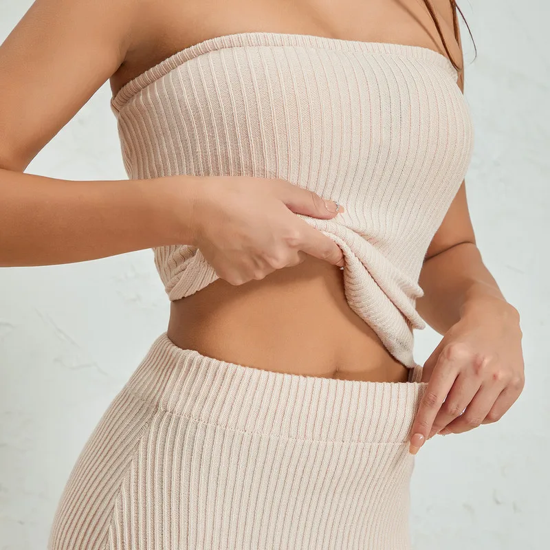 Женский комплект из 2 предметов WPNAKS летняя одежда 2024 сексуальные элегантные