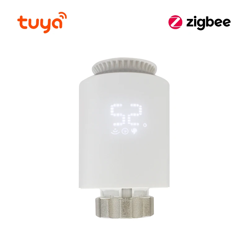

Tuya умный дом Zigbee 3,0 термостатический клапан радиатора Zigbee термостат умный термостатический клапан головка концентратора Alexa Google Home