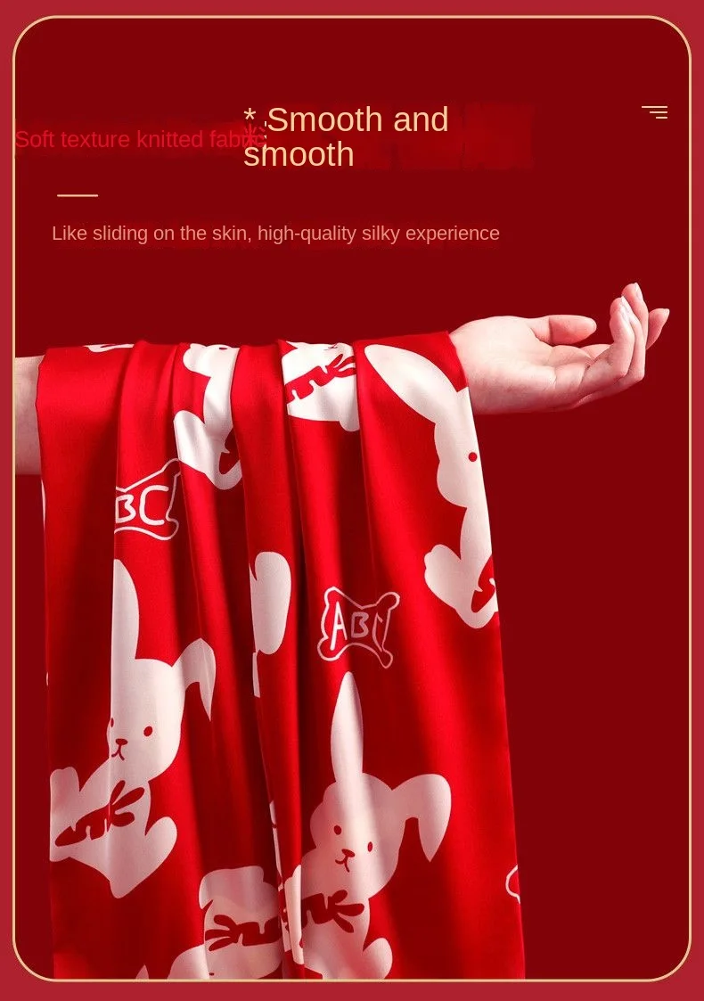 The bride and groom dress for men and women pajamas spring autumn long sleeve 2023 new household to wear winter wedding gown