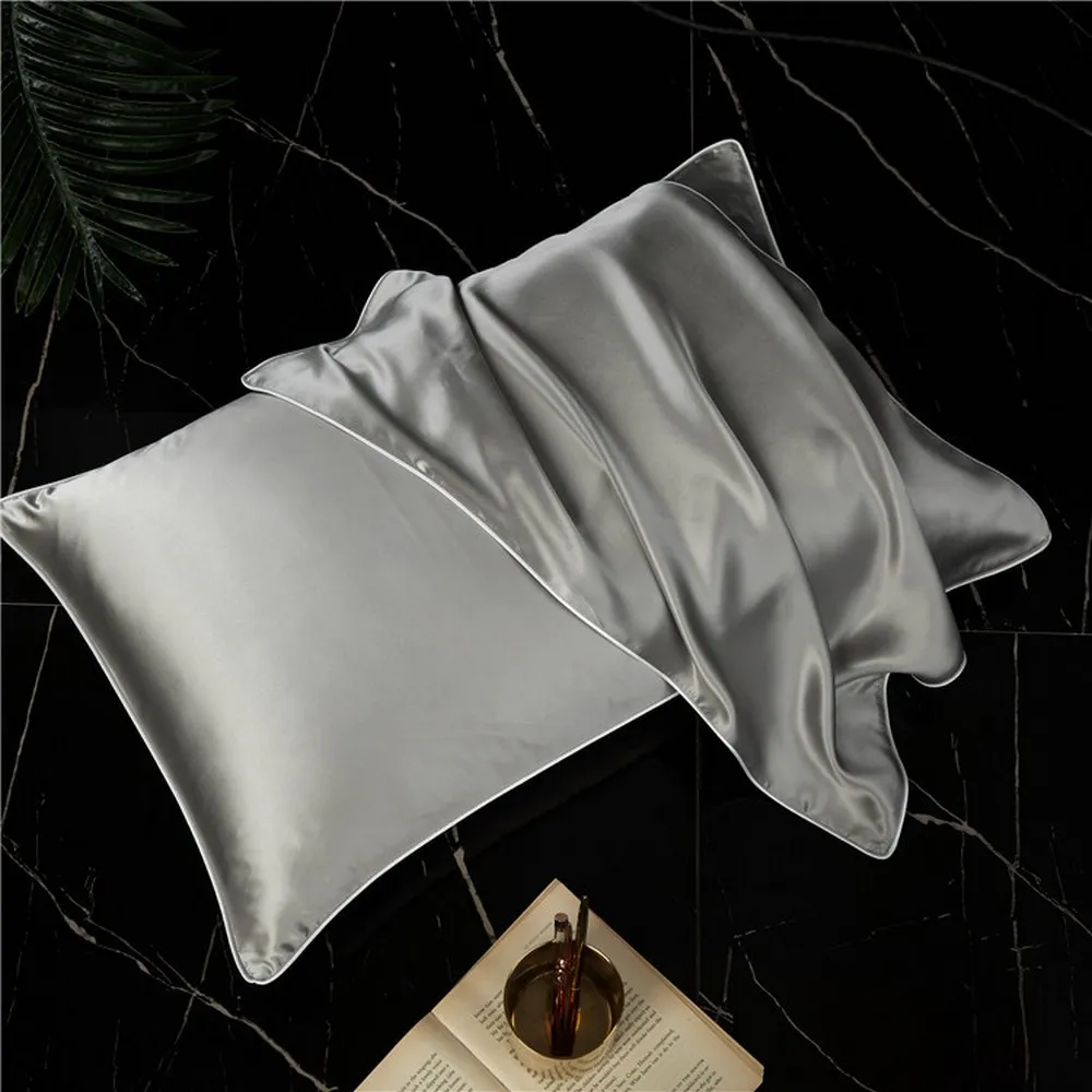

Mulberry Silk Pillowcase Top Quality Pillow Case Silk Pillows Case 48X74CM Pillowcase Bed Throw Single Pillow Covers New Arrival
