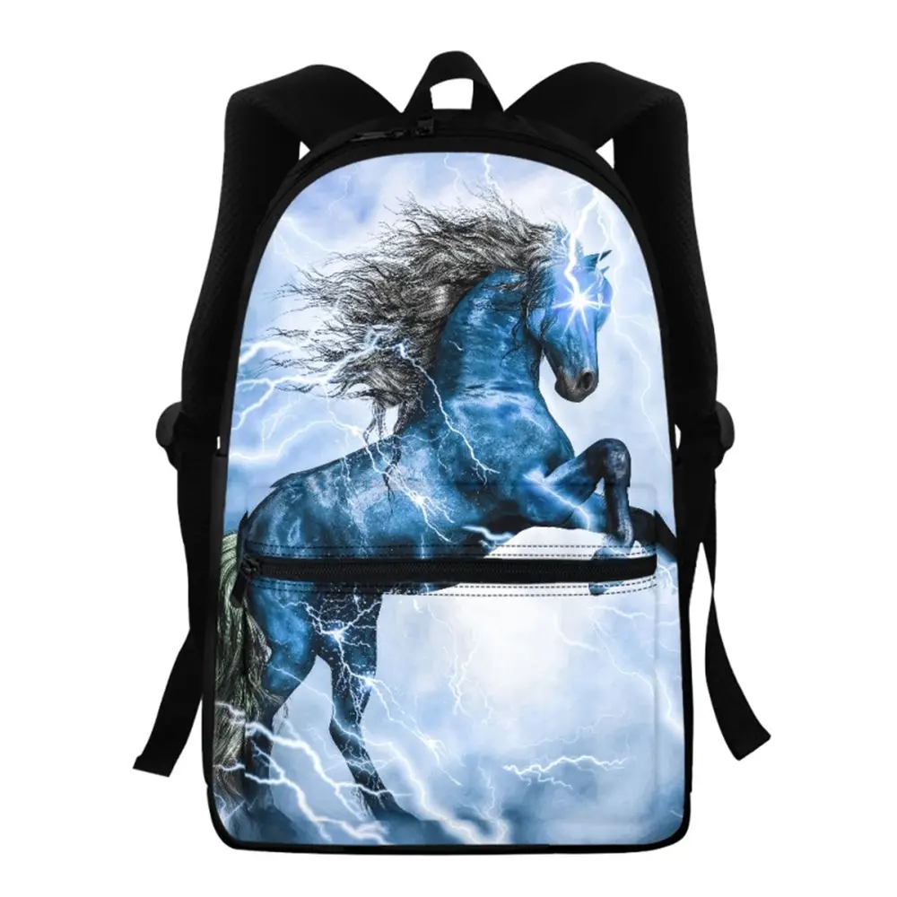 

Cute Horse Print School Bags For Teenage Boys Girls Kid Backpack Student Bookbag Book Bag Schoolbag Satchel Mochila Infantil