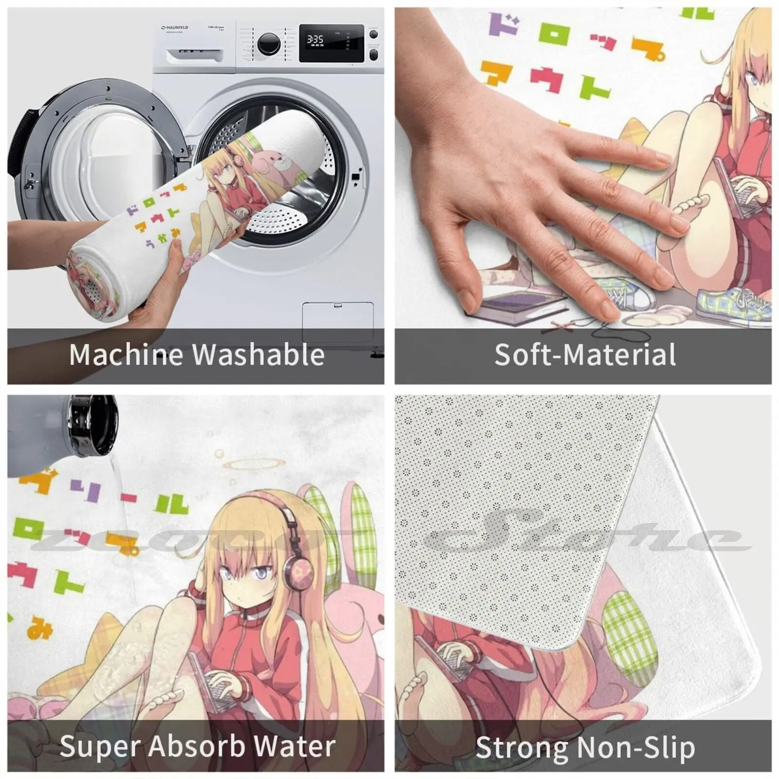 Габриэль Dropout-Габриэль ковер коврик Нескользящий Впитывающий воду дверной