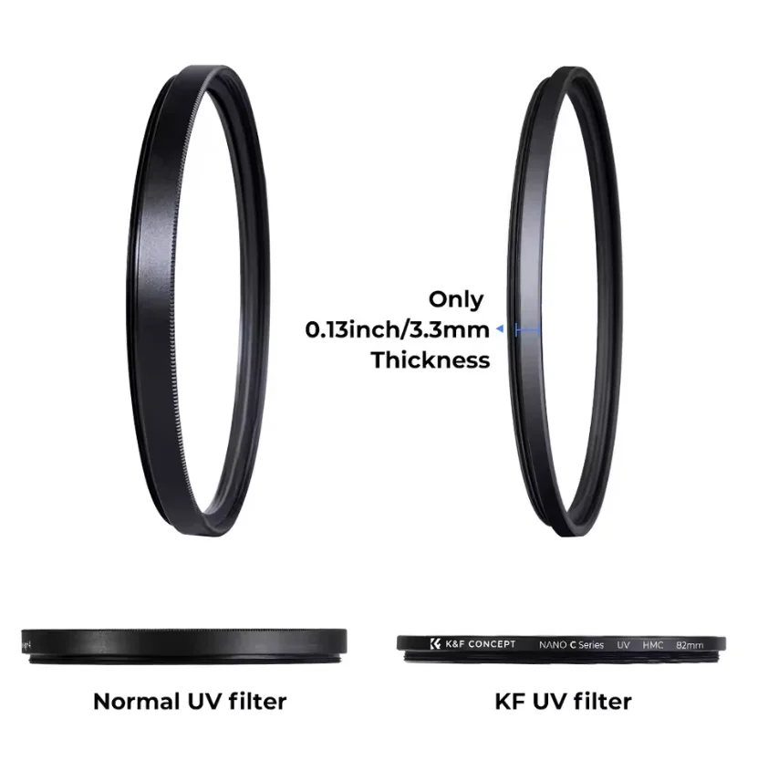 K&F Concept UV C-фильтр 67 мм 72 мм 77 мм 82 мм 52 мм 49 мм 55 мм 37 мм 67 77 82 72 мм kf Объектив камеры MCUV-фильтр (art.: 3920d2a2aff74) - 3920d2a2aff74