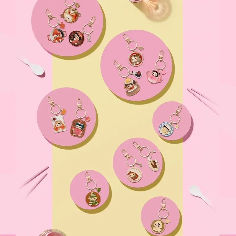 POP MART PUCKY The праздничная серия-Подвесные искусственные игрушки кавайная аниме