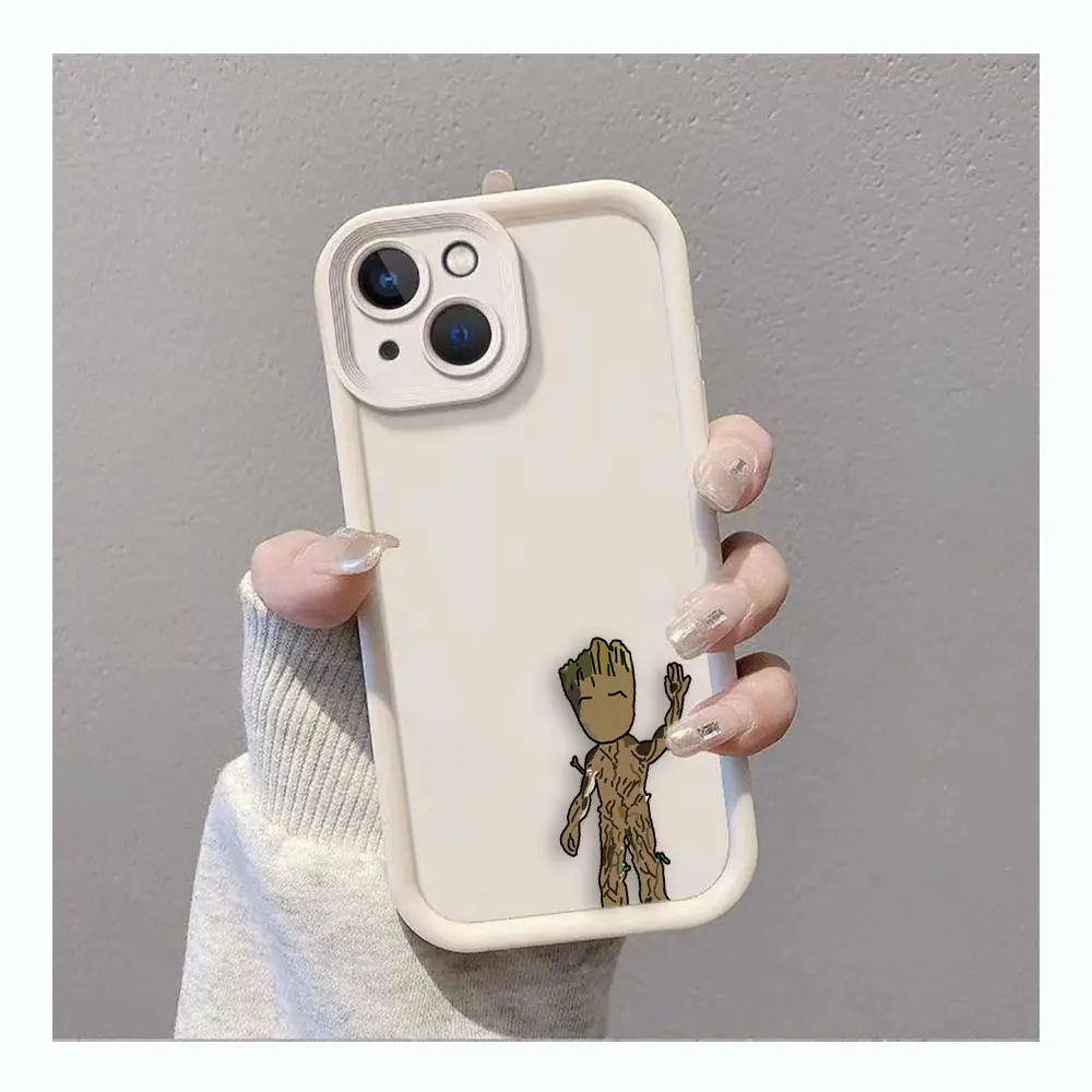 Чехол для телефона Marvel Cartoon Baby Groot Xiaomi 11 14 14T POCO F3 F4 F5 X3 X4 GT X5 M6 Redmi 10 10C 12 12C 13 13C 14C Case Funda