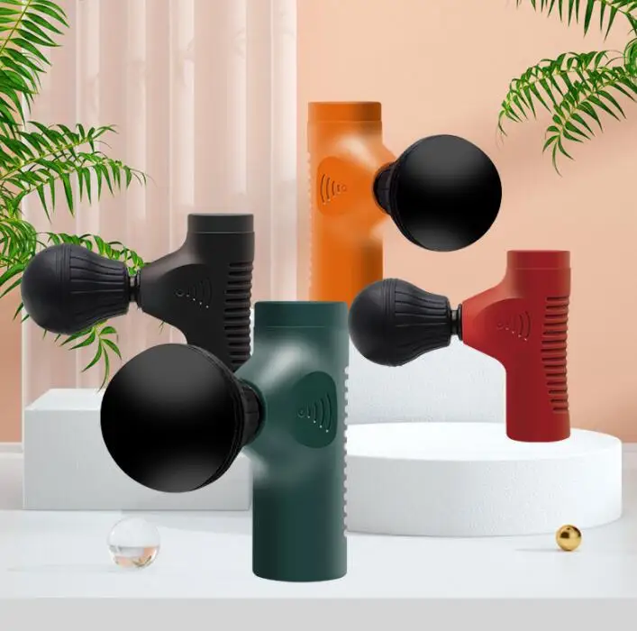 

Electric Mini Fascial Gun Stimulator Professional Portable Massage Gun Back Massager Guns For Pain Relief Body Neck Relaxation