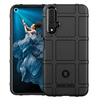 shockproof silicone armor cover for honor 20 pro full protective shield cases for honor 20 huawei rubber matte phone case