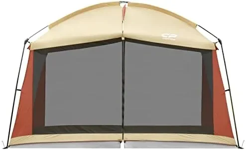 

Screen House Room 12 x 10 Ft Screened Mesh Net Tent Camping Tent Screen Shelter Gazebos for Patios Outdoor Camping Activities