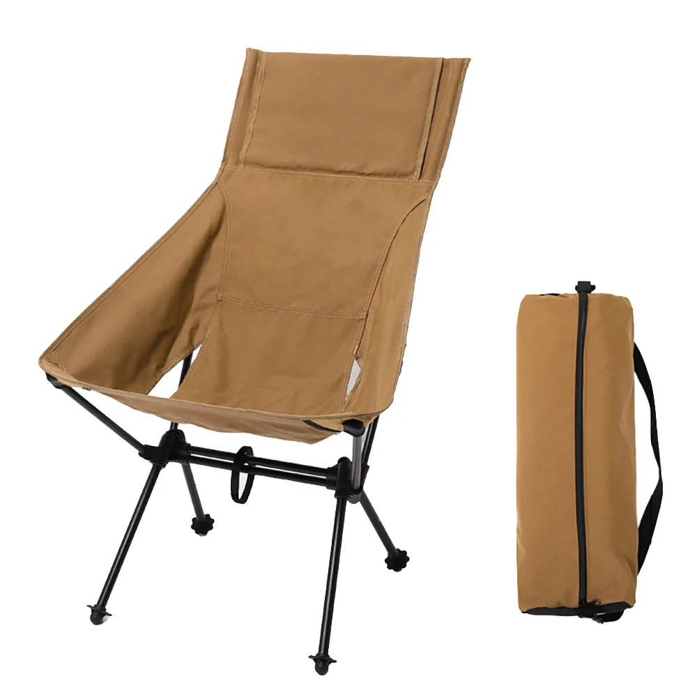 

Ultralight High Back Folding Camping Chair Folding Backpacking Camp Chairs For Outdoor Camp Travel Beach Picnic Fishing