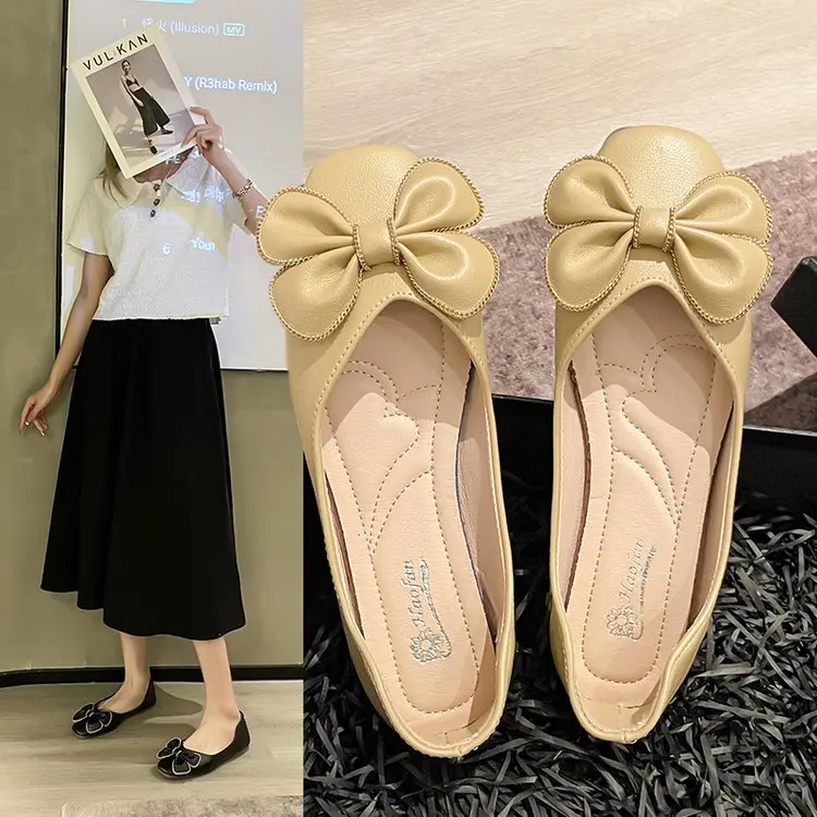 

Женские туфли на низком каблуке, свадебные туфли на плоской подошве, роскошные элегантные удобные туфли премиум-класса, лето 2022