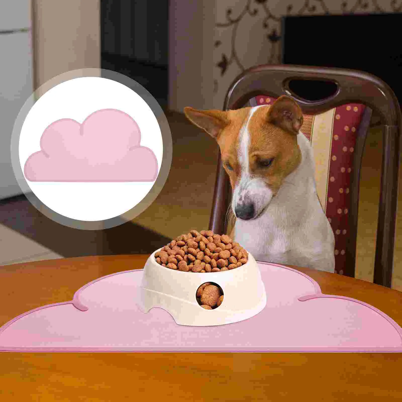 

Mat Dogpet Cat Feeding Bowl Silicone Placemat Water Traymats Waterproof Dish Eating Convenientaccessory Household Floors Bowls