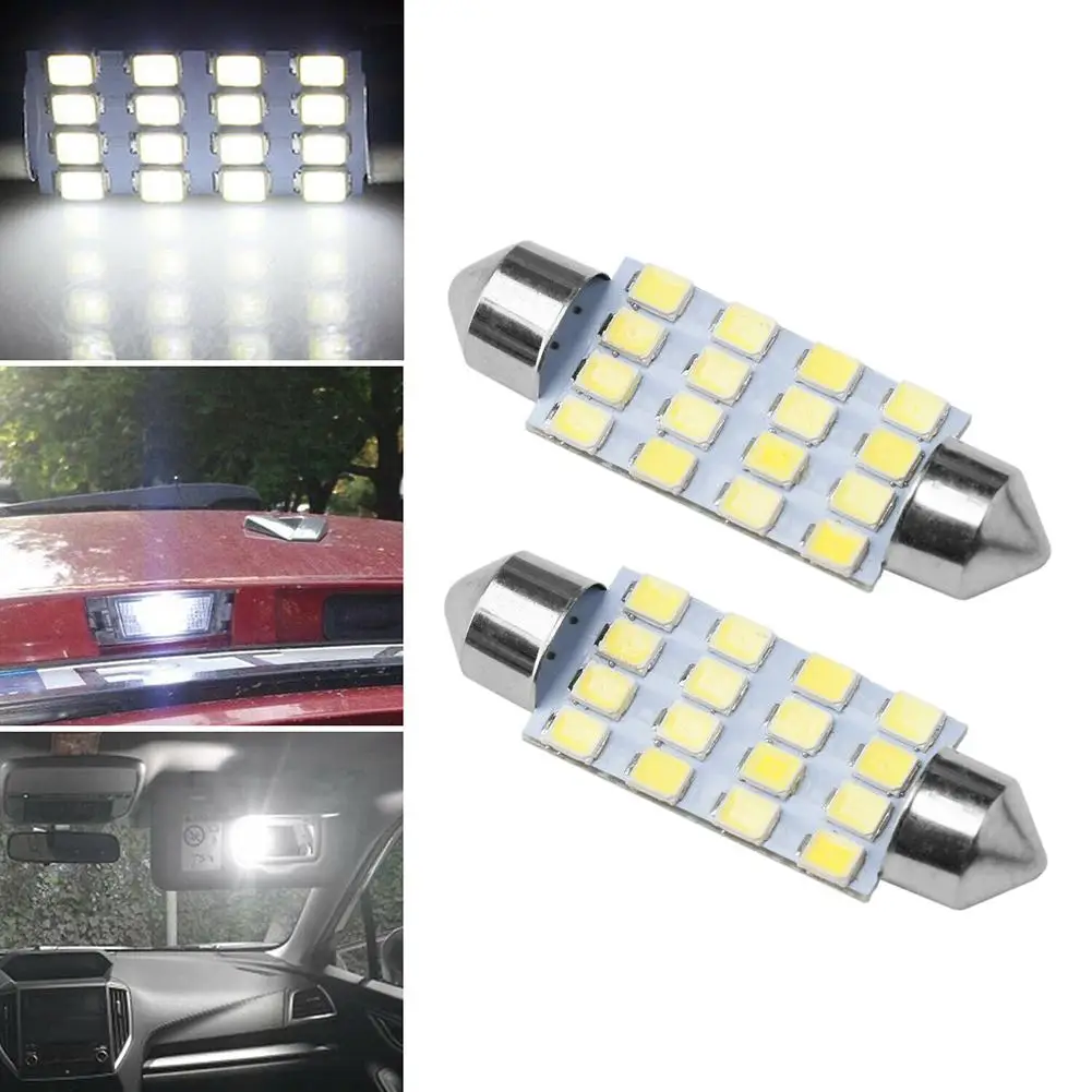14 шт. Автомобильные светодиодные лампы для чтения с двумя наконечниками |