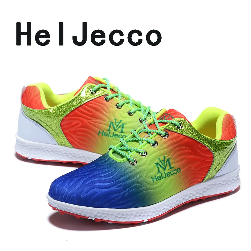 Professional Golf Shoes Brand Fashion Camouflage Outdoor Grass Golf Shoes Women's Antiskid Comfortable Fitness Golf Shoes