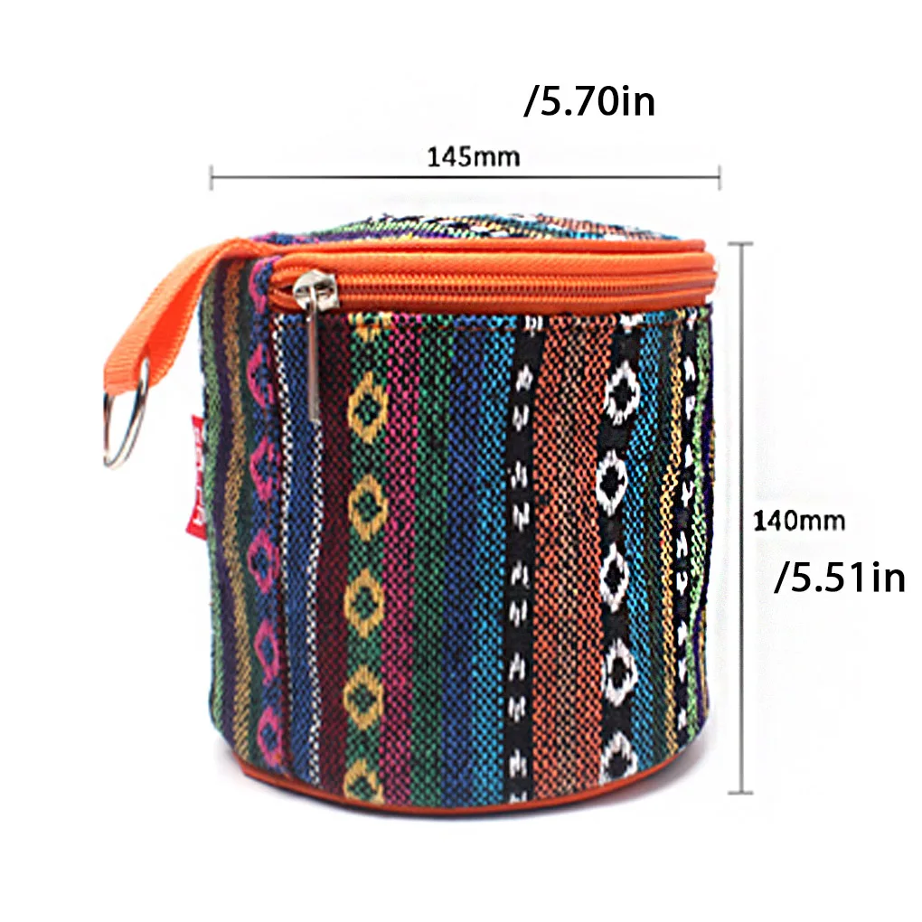 Туристический цилиндрический держатель для салфеток