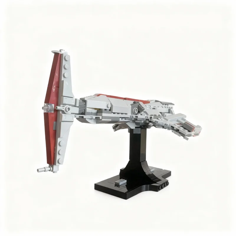 Фото Набор для сборки модели MOC Kotor Hammerhead Endar Spire Midi Space Battle Galaxy SciFi, 396 деталей, конструктор DIY, набор для творчества, игрушка-герой Mega Mini, подарок №3