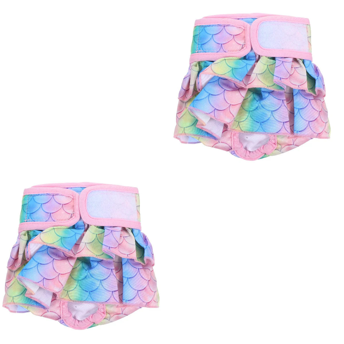 

2pcs Outdoor Dog Anti-Harassment Pant Puppy Sanitary Pant Indoor Pet Diaper