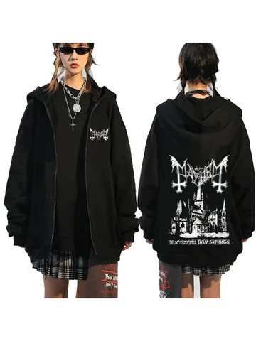 Dshztooma Mayhem De Mysteriis Dom Sathanas Флисовая толстовка