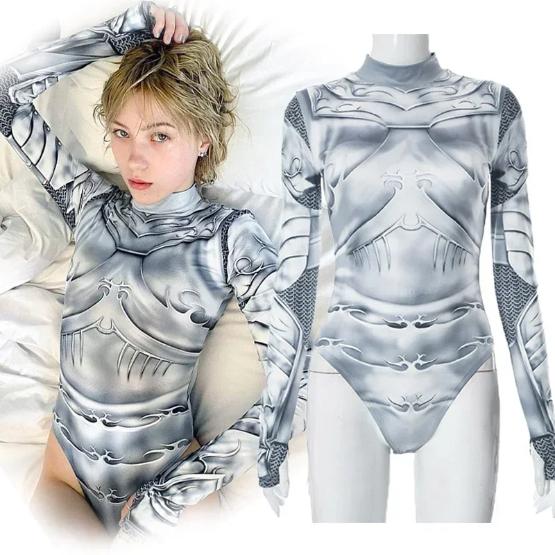 Зентаи Робот Готический Киберпанк Стимпанк Косплей Комбинезон Для Взрослых