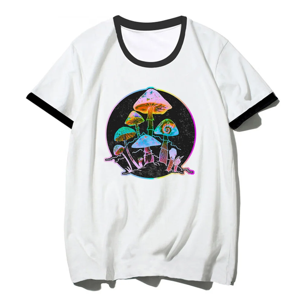 

Mushrooms top women harajuku manga Japanese t-shirts female 2000s harajuku manga clothing