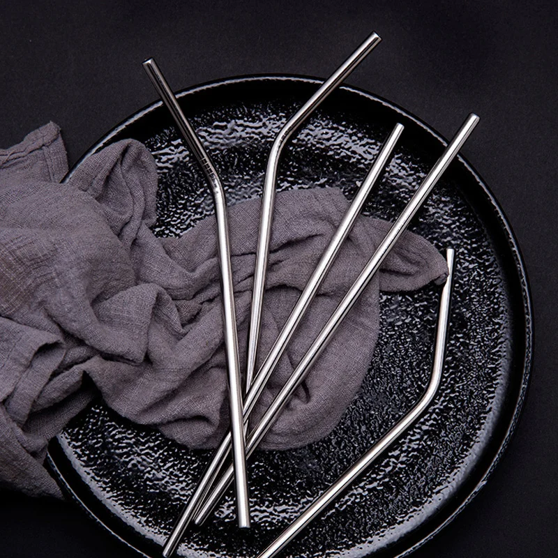 

2/4 шт., трубочки для напитков, из нержавеющей стали