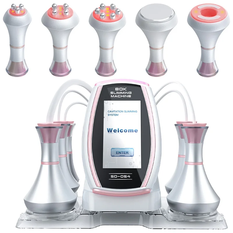 

Newest 5 in 1 strong 80k cavitation machine with vacuum therapy rf slimming device
