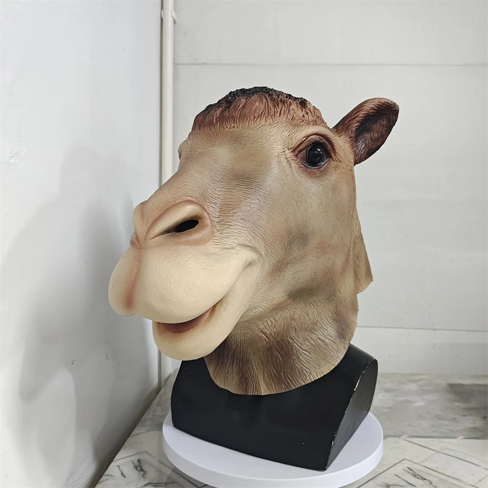 Маска верблюда с животными новинка реквизит костюм на Хэллоуин вечерние костюмы