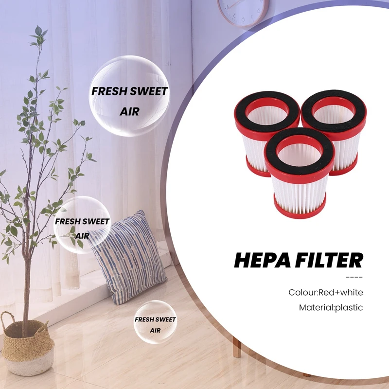 Для Xiaomi Deerma VC01 VC01MAX бытовой ручной пылесос HEPA-фильтр сменные аксессуары