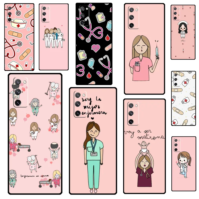 Чехол для телефона с докторской медсестрой медицинской медициной Samsung Galaxy S21 S20 FE