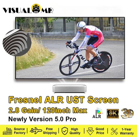 VISUALMR Fresnel 5.0 Pro ALR Проекционный экран 72-120 дюймов