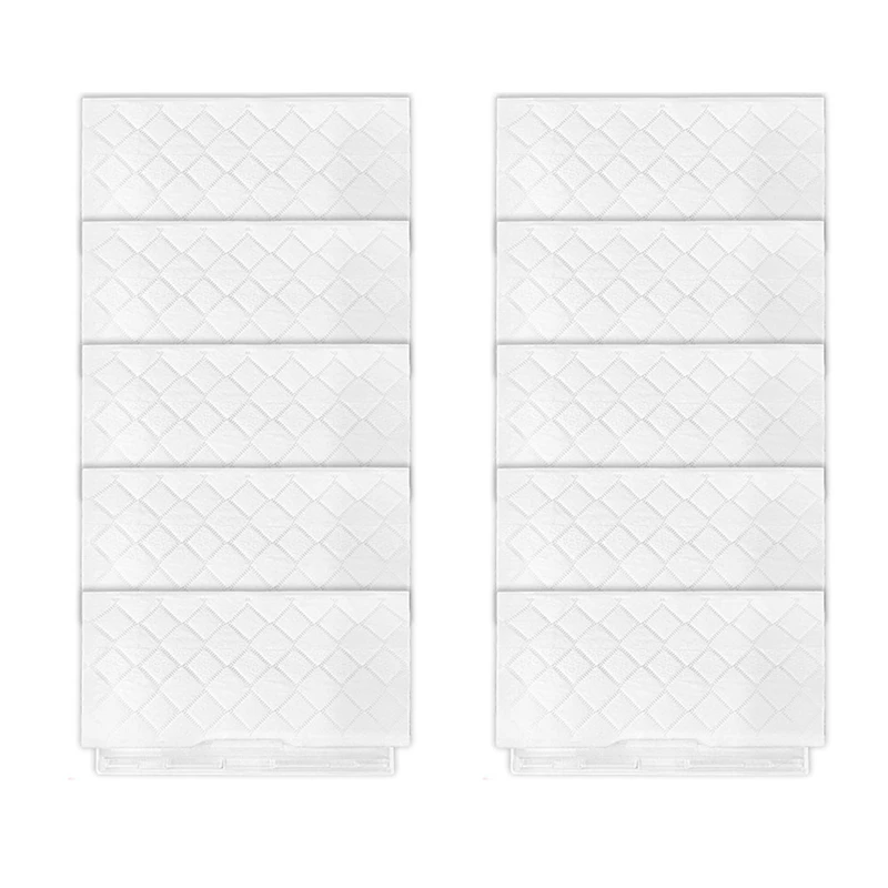 

10 Pcs Disposable Hard Floor Replacement Cloth Mop Pads For Shark VACMOP VMP10 VMP30 VM252 Vacuum Cleaner Accessories