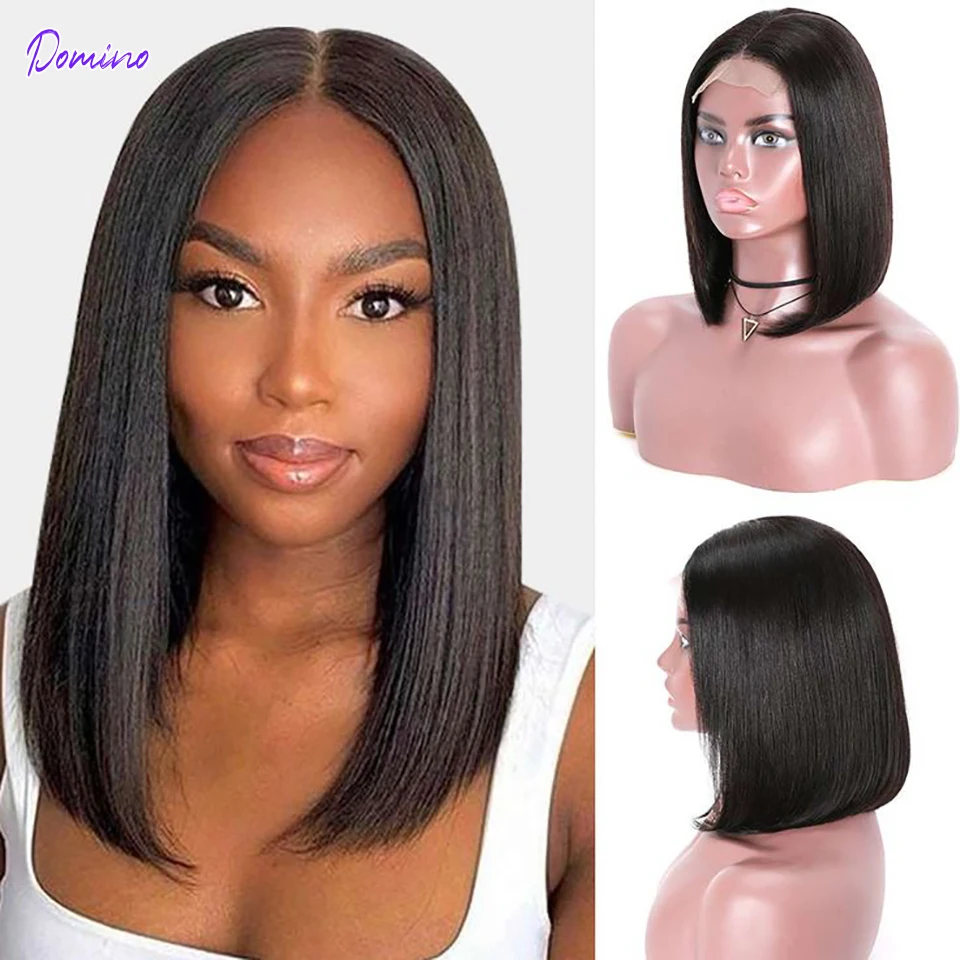 

13x 6/13x4 прозрачный кружевной передний парик, Боб, прямые волосы с ребенком, бразильские волосы Remy, кружевные передние парики, человеческие волосы для женщин