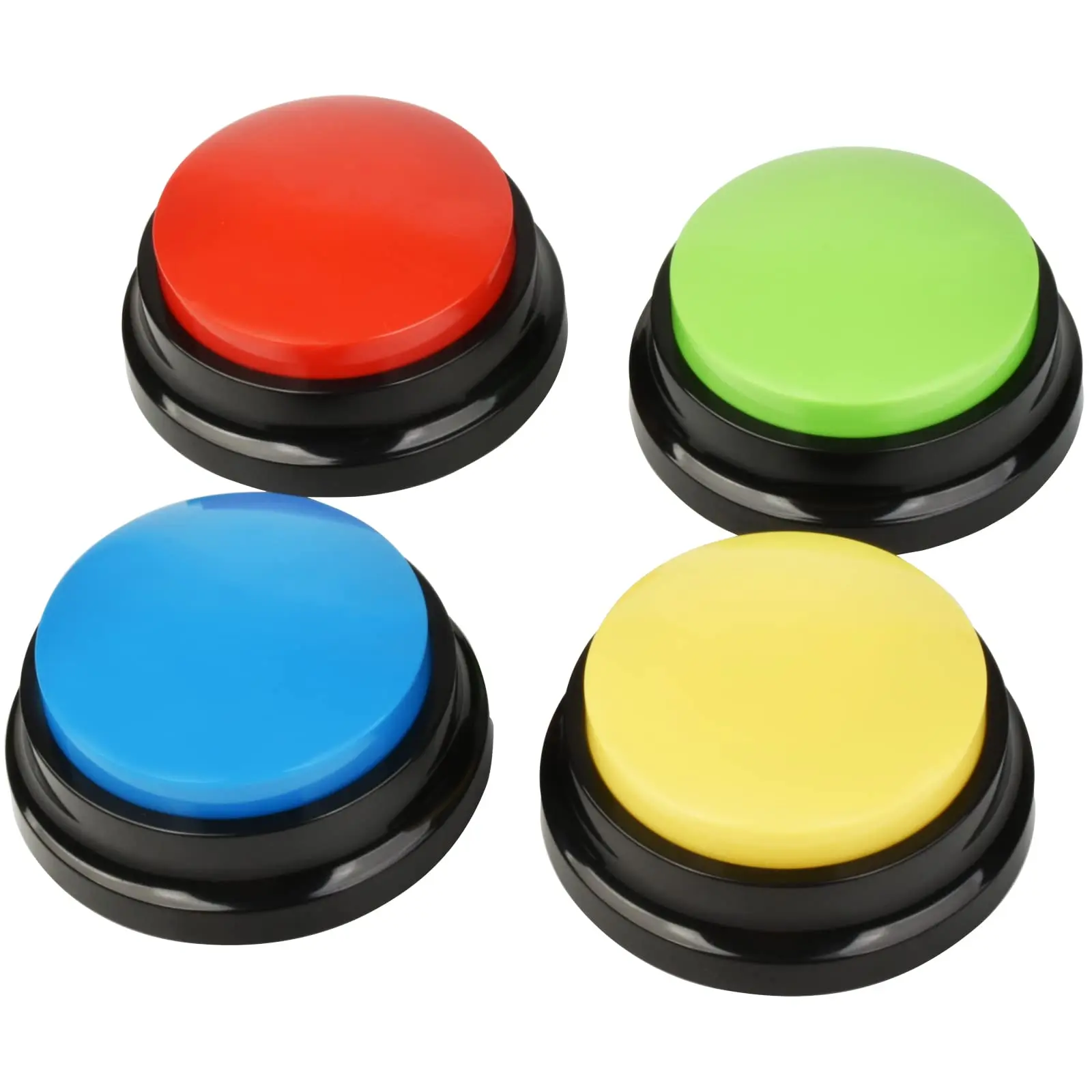 

Voice Recording Button Dog Buttons for Communication Pet Training Buzzer 30 Second Record Playback Funny Gift for Study Office