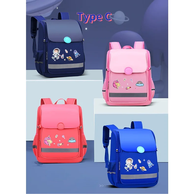 Children Cute Unicorn Astronaut Large Backpacks New Girl Boy Students British Style Fashion Cartoon Schoolbags Hot Drop Shipping