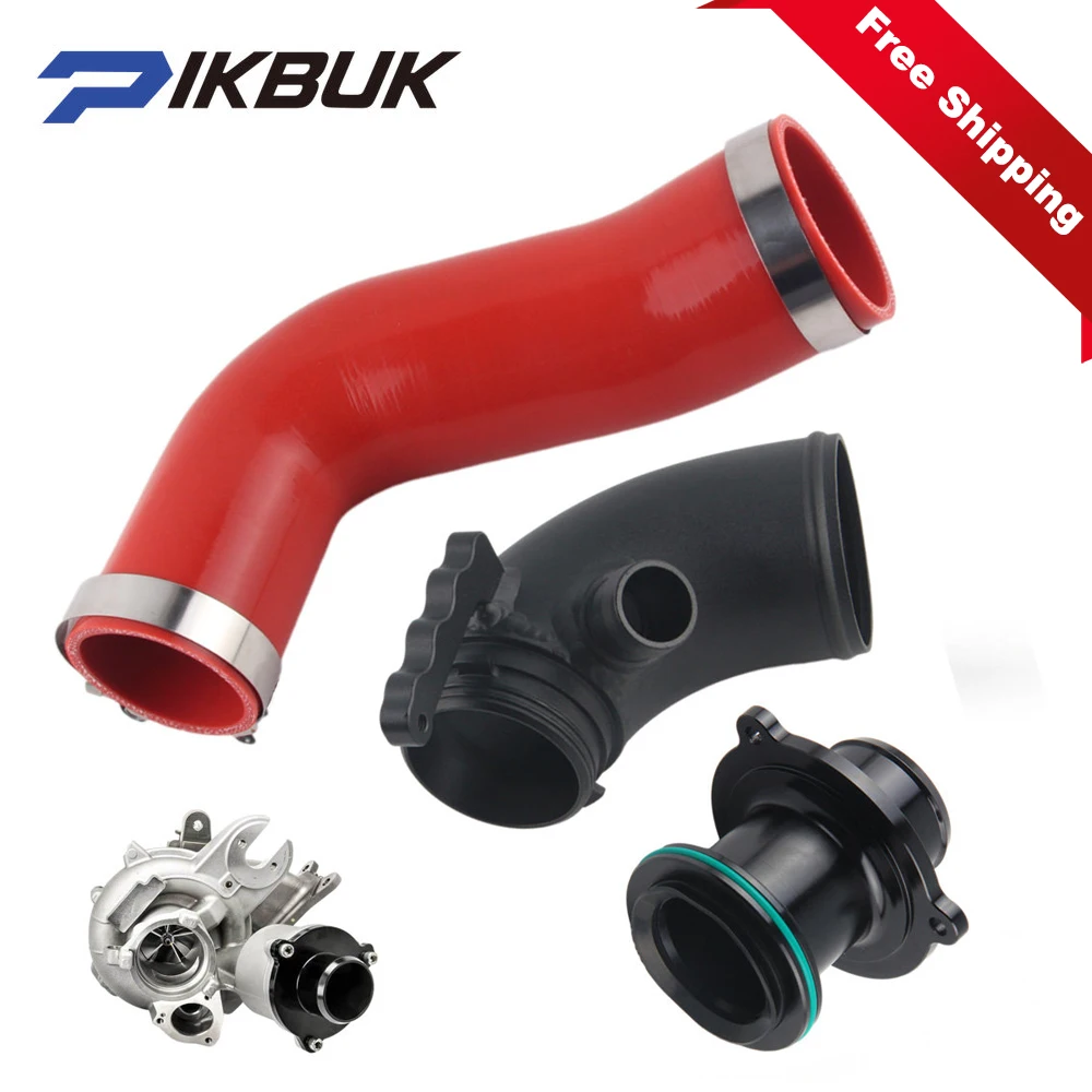 

Free Shipping Silicone Turbo Inlet Elbow Tube Performance Intake Hose Pipe For VW Golf MK7 GTI R Audi V8 MK3 A3 S3 TT MK3 2014+