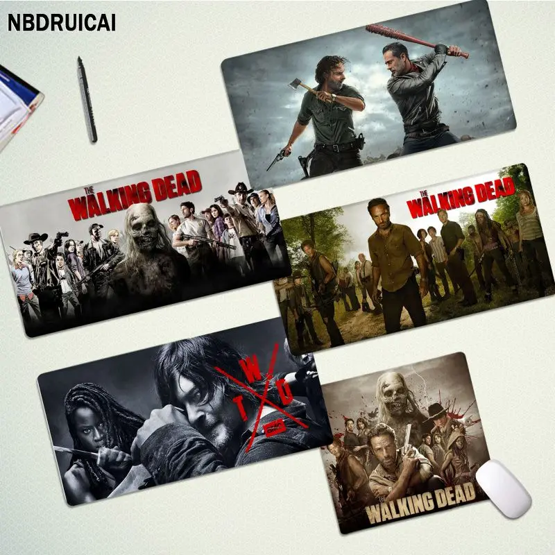 

Walking Dead Mousepad Beautiful Customized laptop Gaming mouse pad Size for CSGO Game Player Desktop PC Computer Laptop