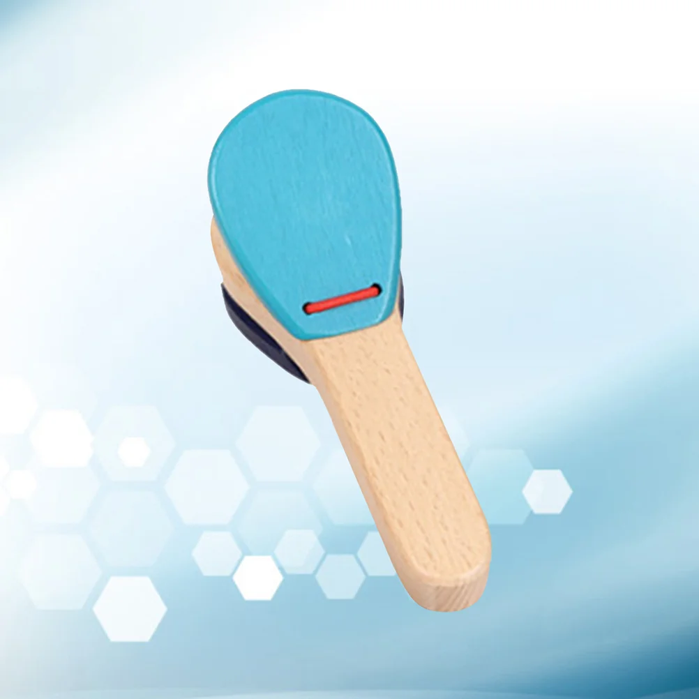 

Castanet Toy Percussion Musical Clapper Kids Finger Wood Wooden Rhythm Band Instrument Castanets Educationalallegro Board Clap