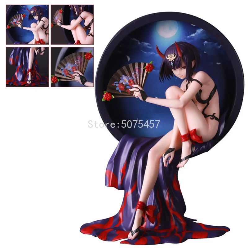 

23cm Fate/Grand Order Anime Figure Shuten Douji Sexy Action Figure Assassin/Caster Figurine Adult Collection Model Doll Toy