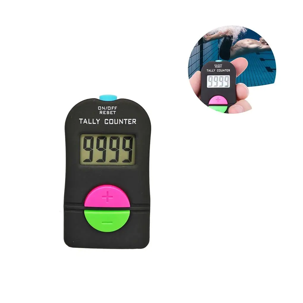 

Electronic Counter Number Counters Manual Battery Powered Small Calculator Baseball Pitch Sports Swimming Security
