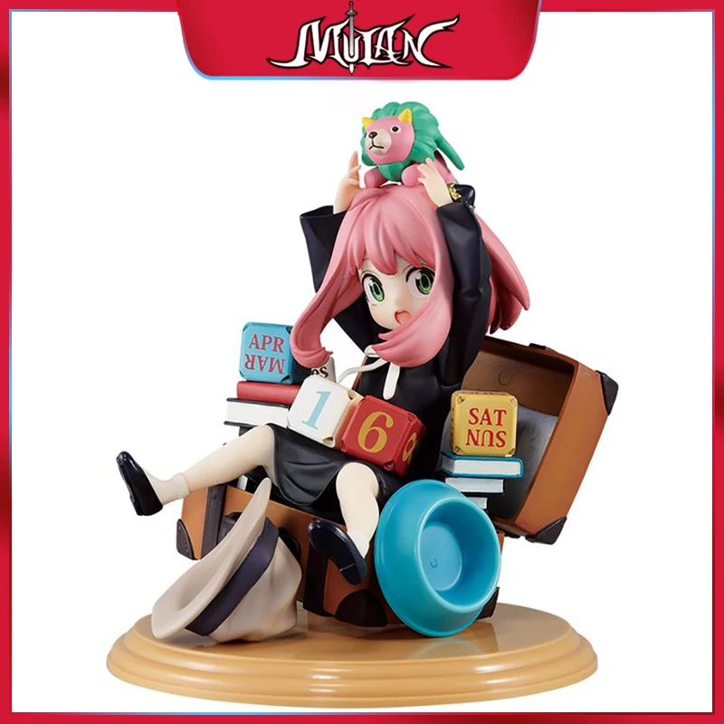 

15cm SPY×FAMILY Anime Figure Anya Forger Action Figure SPY FAMILY Block Calendar Anya Forger Figurine Collection Model Doll Toys