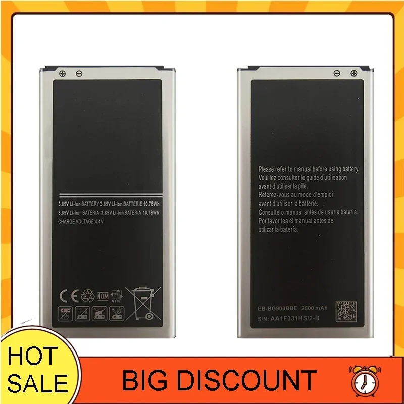 EB-BG900BBC EB-BG900BBE EB-BG900BBU Аккумулятор для Samsung S5 i9600 i9602 i9605 G900F G900T G9008 G9009D G9006W G900 SM-G903