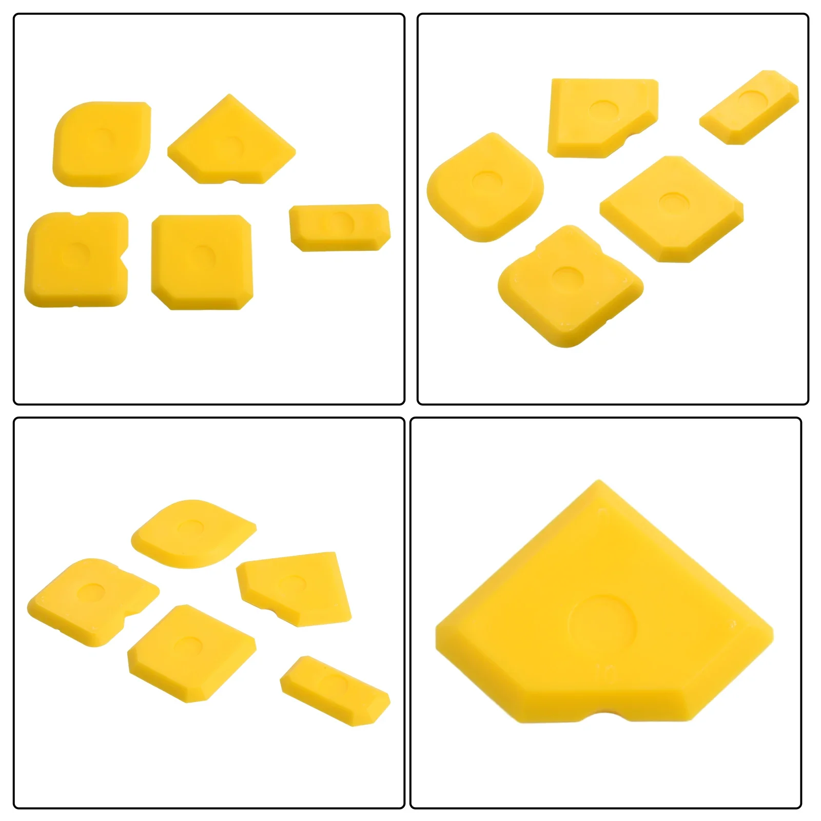 5 шт. силиконовый аппликатор скребок для затирки плитки герметик инструмент