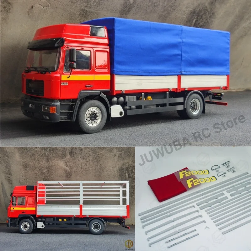 RC модель прицеп MAN F2000 1/14 алюминий