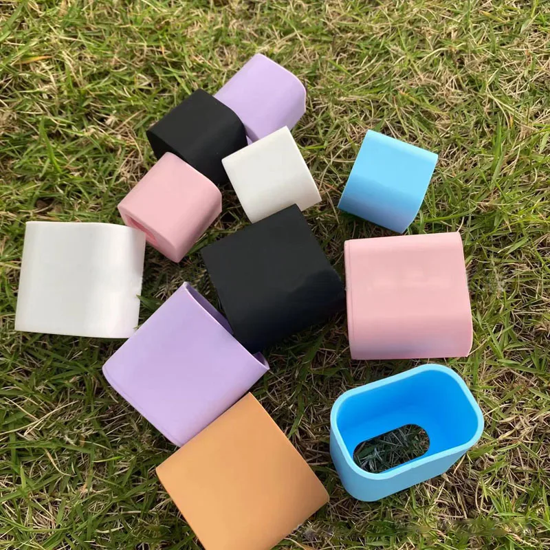 Однотонный прозрачный мягкий защитный чехол из ТПУ для зарядного устройства iPhone