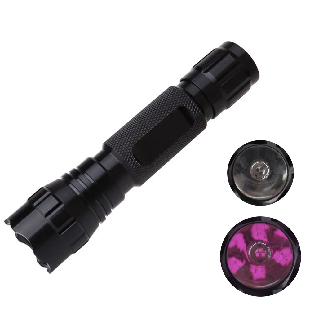 3 LEDs IR 850NM Infrared Portable LED Flashlight 18650  3 Cores Night Vision Small LED Torch Hunting Outdoor Lanterna Lamp AA