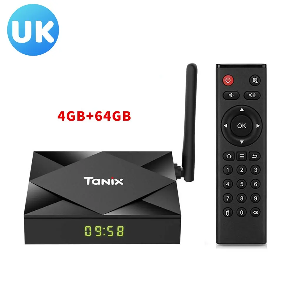

ТВ-приставка TX6S Allwinner H616, ТВ-приставка с двойным Wi-Fi, с дистанционным управлением, 6k, 4 Гб, 32 ГБ, 64 ГБ, Android 10,0