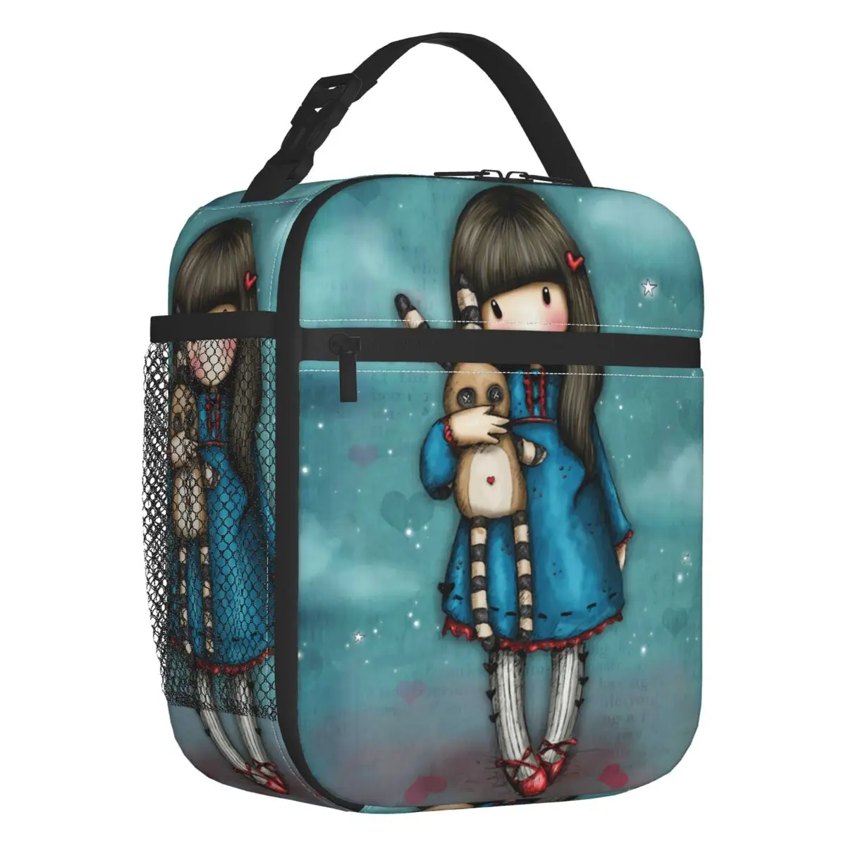 

Изолированные сумки для обеда для школы и офиса, с мультяшным принтом