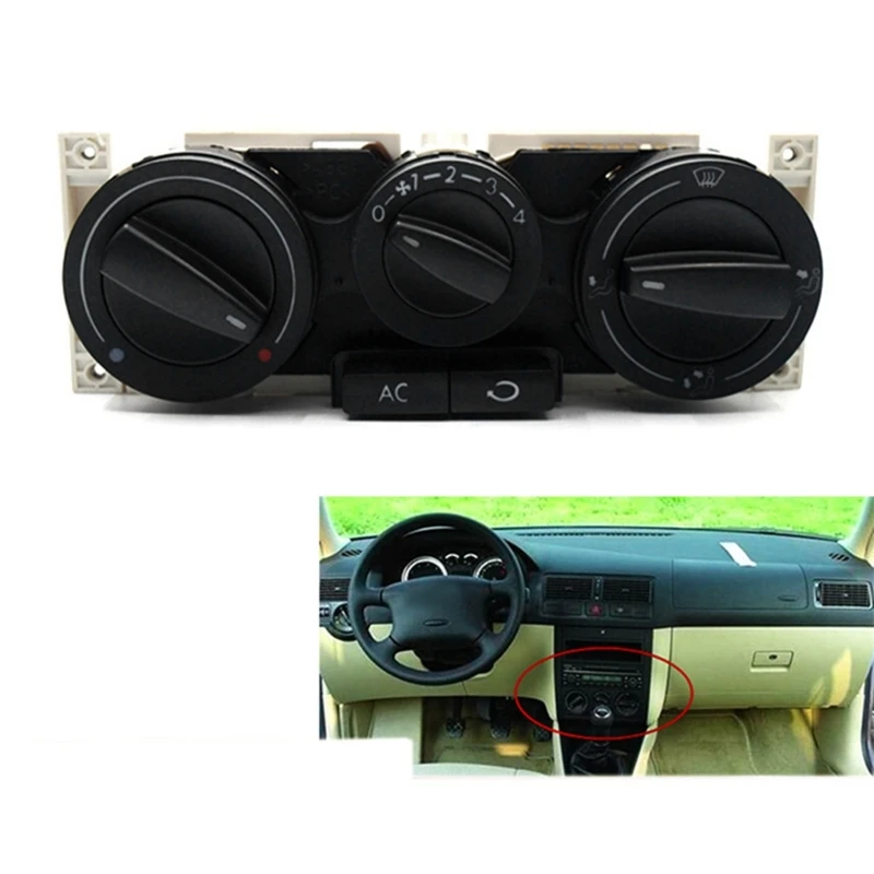 Панель переключателя кондиционера для VW Passat B5 Bora Golf 4 MK4 1998-2004 1J0820045F